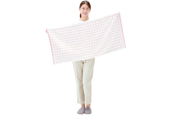 パステルクロスミニバスタオル