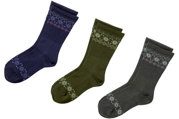 つま先・足首あったか丈長ソックス