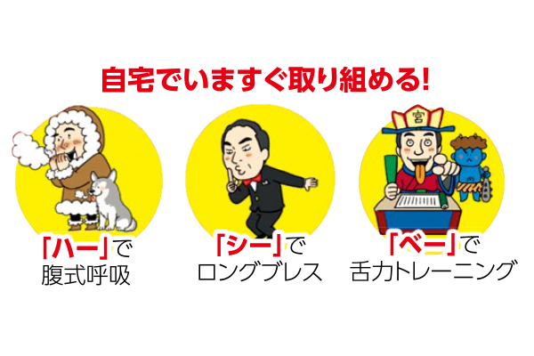 老いはのどからやってくる