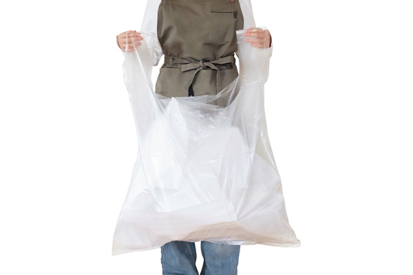 コンパクト手提げごみ袋　４５L