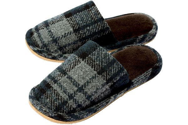 洗えるスリッパタータンチェック