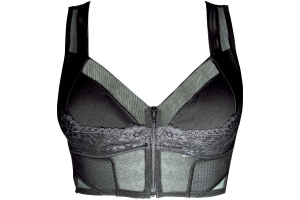 背筋サポート前開きブラ