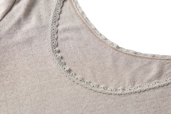 ぬくもりやわらか発熱インナー（８分袖）