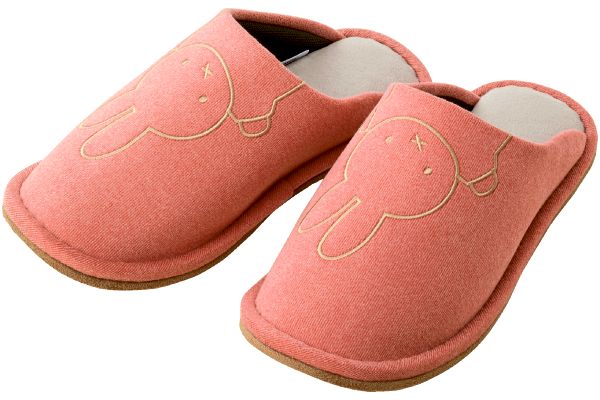 [ミッフィー]ふんわりクッションルームスリッパ