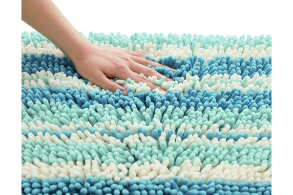 足が沈み込むサラふわ吸水バスマット