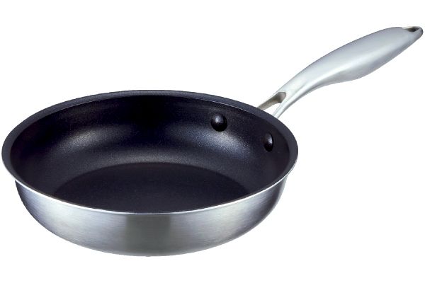 IH軽くなった2層鋼フライパン