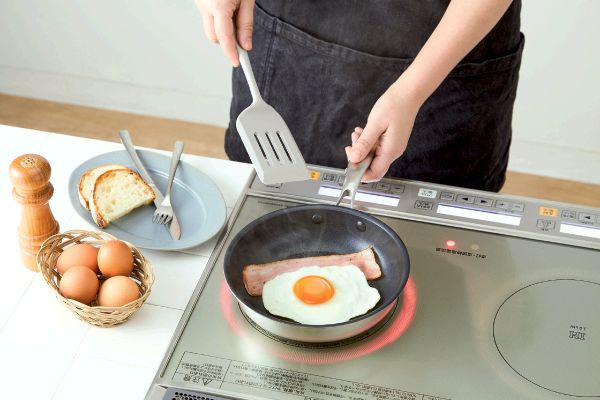 IH軽くなった2層鋼フライパン