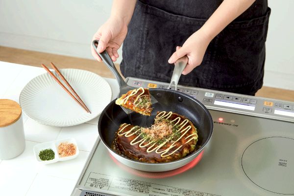 IH軽くなった2層鋼フライパン