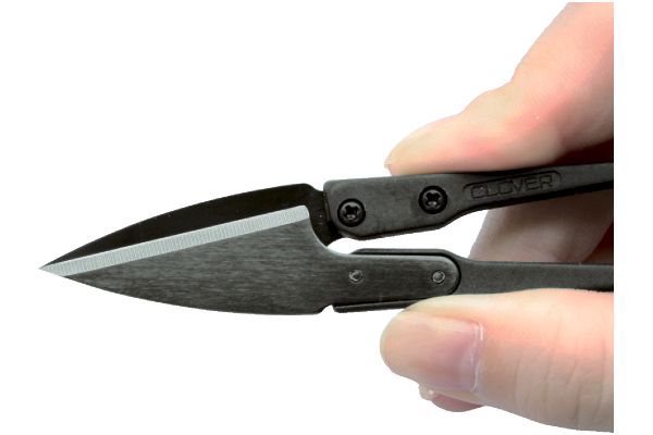 糸切はさみ　ブラック