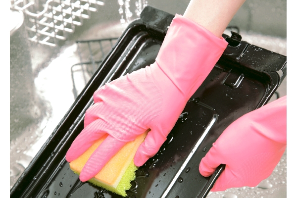 左右兼用薄手ゴム手袋