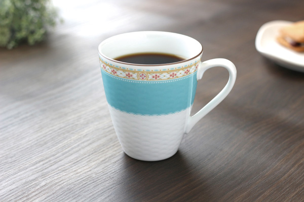 [ノリタケ]ハミングブルーマグカップ