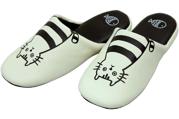 ふきふき猫スリッパ