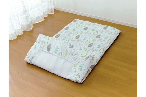 乾きやすいワンタッチシーツ（シングル）サークルリーフ