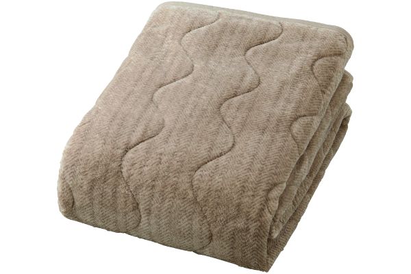 ウォームテックアルミシート入り吸湿発熱＋蓄熱あったか敷パッド （シングル）ベージュ