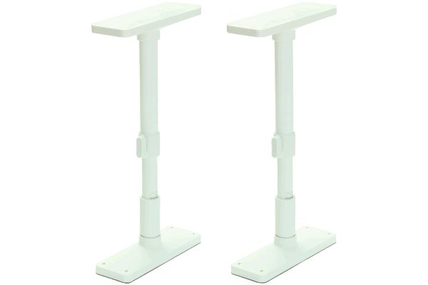 家具転倒防止ポール２本入（マットホワイト） ３５〜５０ｃｍ