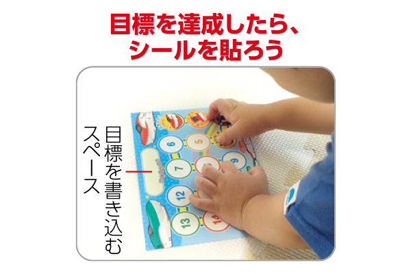 新幹線ほめ鉄シール