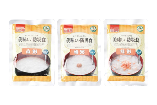 美味しい防災食お粥３種セット
