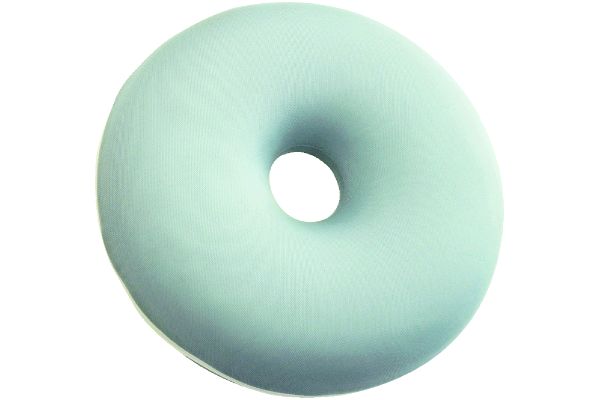 もちっと低反発円座クッション ミントグリーン