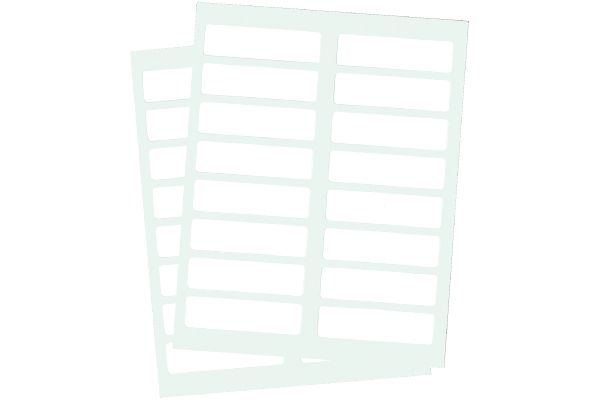 どこでもラベル （16枚入×2個）ホワイト