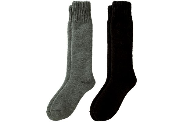 まるで毛布な裏起毛ハイソックス