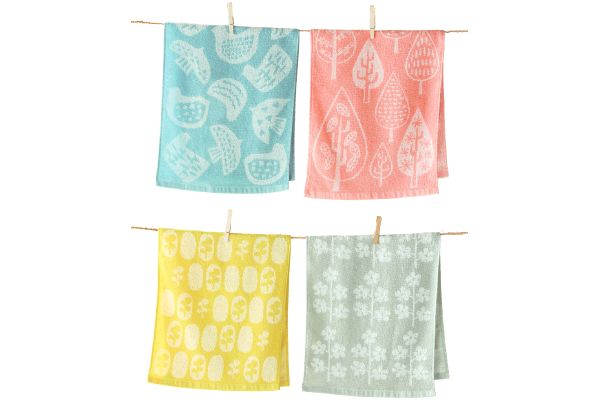 北欧調ジャカード（マトカ）フェイスタオル