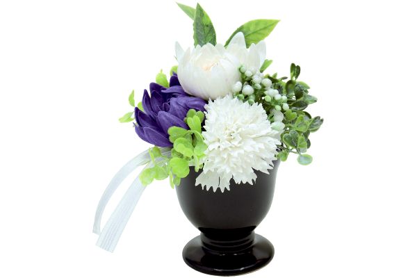 ソープフラワーお供え仏花