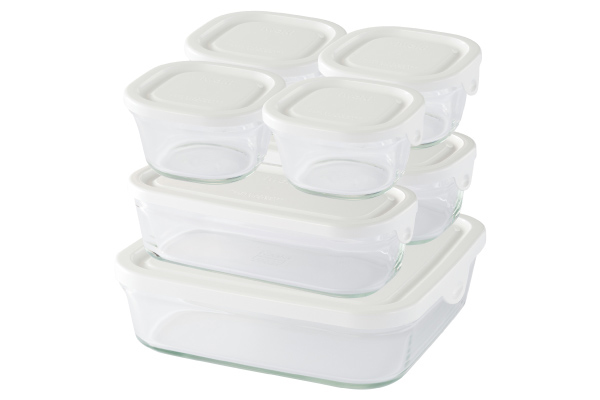 [iwaki]耐熱ガラス重ねパックシステム7