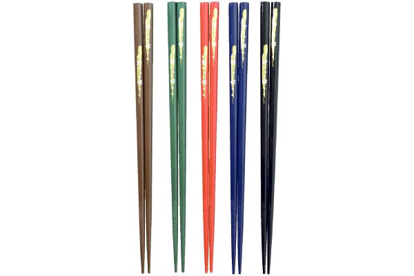 [若狭塗]食洗機対応流星さくら箸