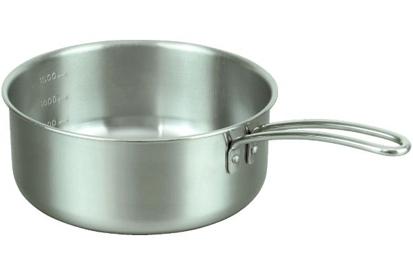 ＩＨ対応ステンレス雪平鍋 18cm