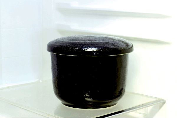 [萬古焼]民芸粗削り1.5合おひつ