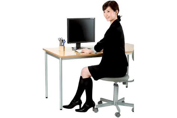 ぴったりフィット着圧ハイソックス