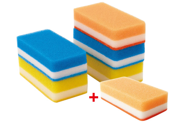 ホタテのコンパクト洗剤用クリーナー