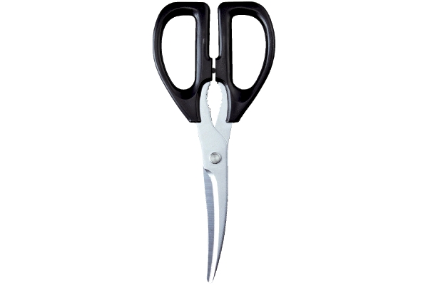 刃先を浮かせて置けるキッチンバサミ