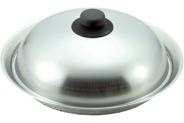 フライパンにのせて簡単蒸しプレート