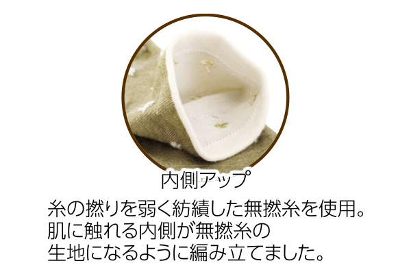 肌ふわり綿　5本指ソックス