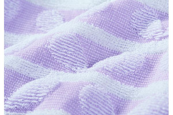 [今治産]徳用バスタオル　毎日づかいの２柄組