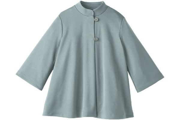 サラッと快適ポンチョ風ジャケット