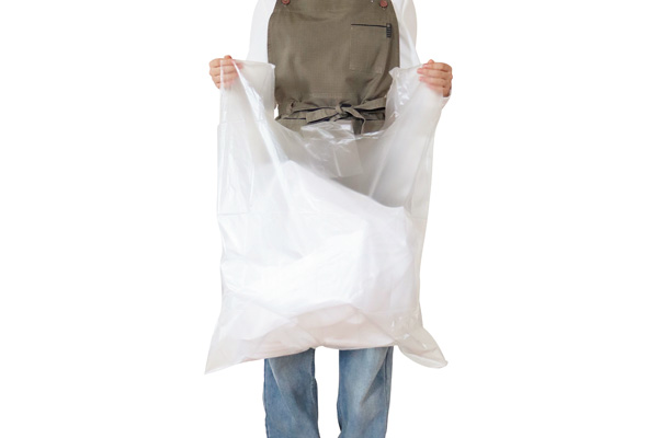 コンパクト手提げごみ袋　３０L