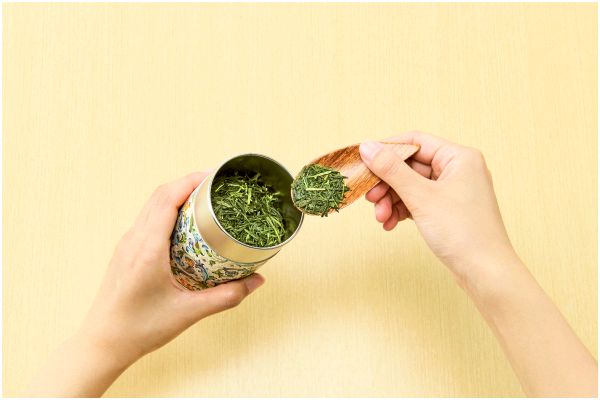 【ネット限定】フローレンス缶長型　（150g）　　水色蔦