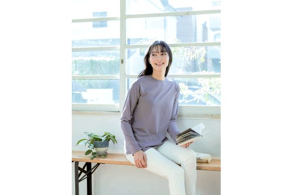 インド綿長袖Ｔシャツ