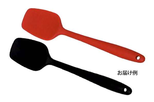 傷つけにくい　シリコン調理ヘラ