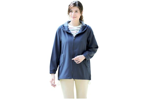 季節の変わり目にパーカージャケット