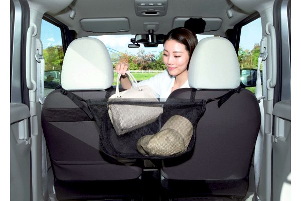 中身が見える　真ん中の収納ネット