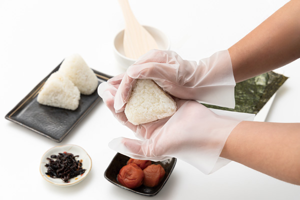 サッと使えるポリエチレン手袋