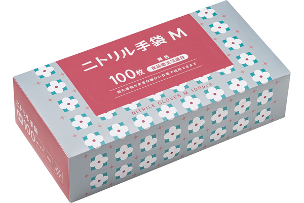 しなやかフィットニトリル手袋