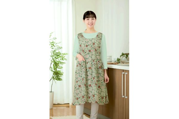 チュニックプリーツエプロン