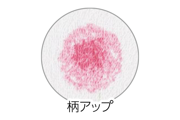 泉州産ラブリーフラワーフェイスタオル