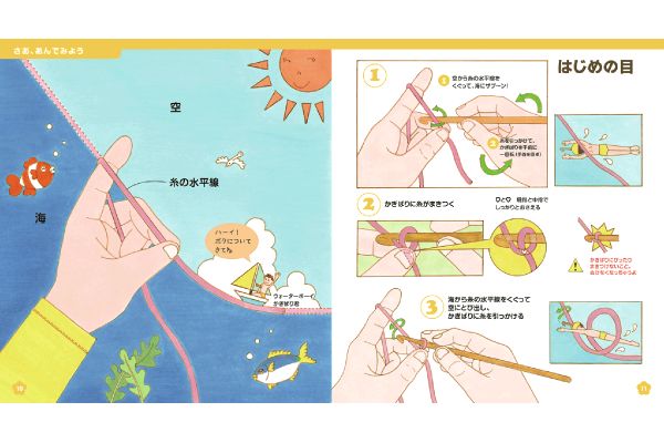 [新装版]はじめの一歩 あみものできた！