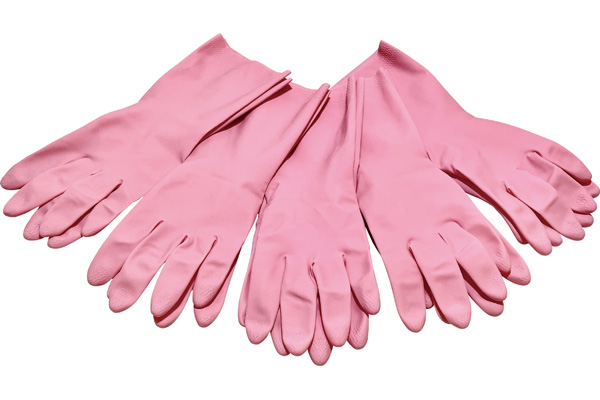 天然ゴム手袋やわらかフィット