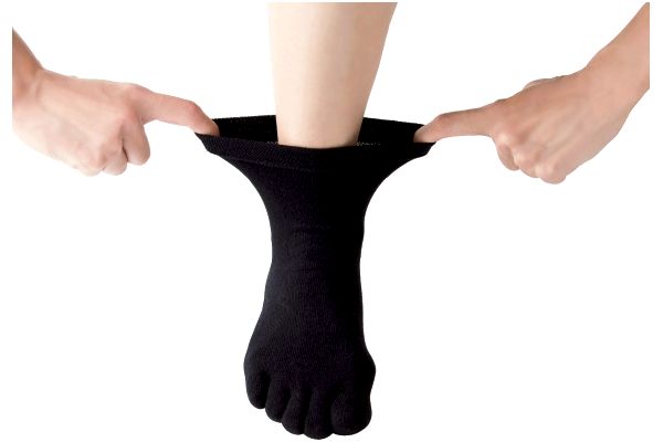 匠の技こだわり　綿の5本指ソックス